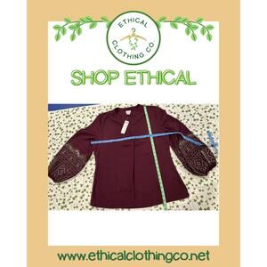 NWT! Chico's Embellished Sleeve Pullover Size: 1